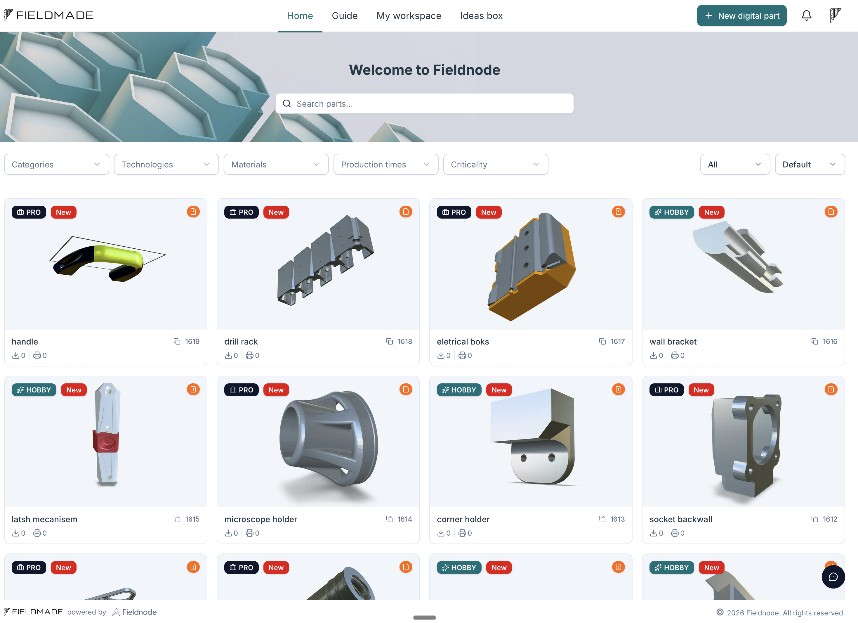 Fieldnode platform interface